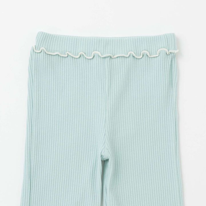 Merrowed Frill Flared Pants,Charcoal gray, medium image number 20