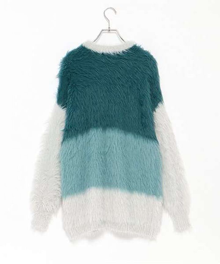 Shaggy Mini One-Piece Dress,Mocha tea, medium image number 6