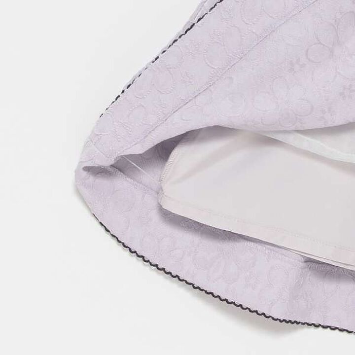 Kids Bolero Jacket + Jacquard Dress Set,Lavender, medium image number 5