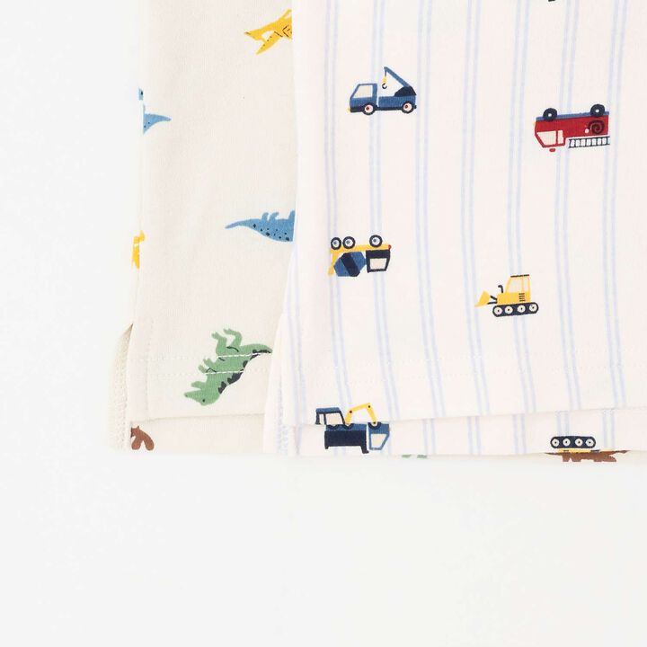 Boys Long-Sleeve Pajamas,Ivory, medium image number 10