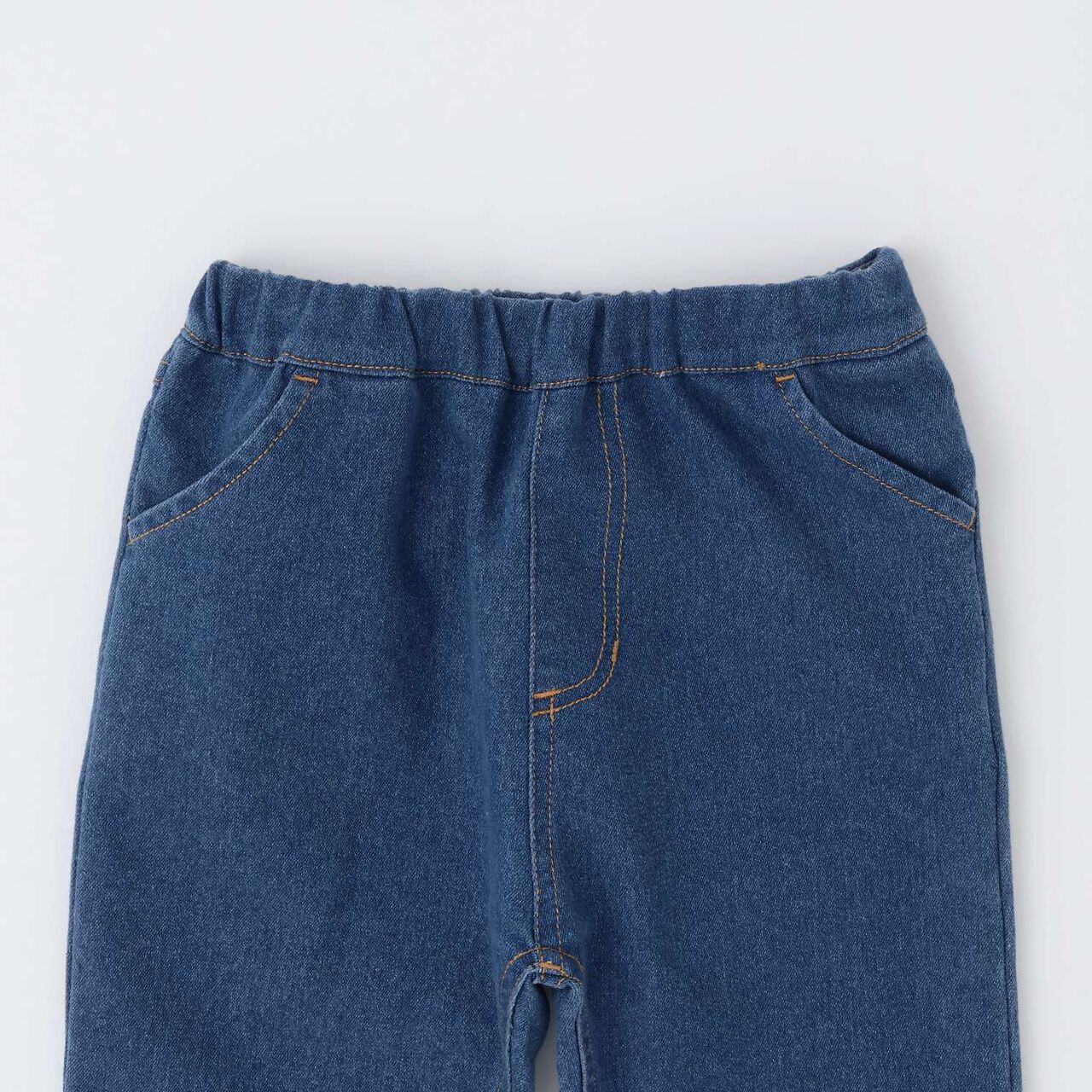 Link Layered Skirt Pants Set,Sax blue, large image number 10