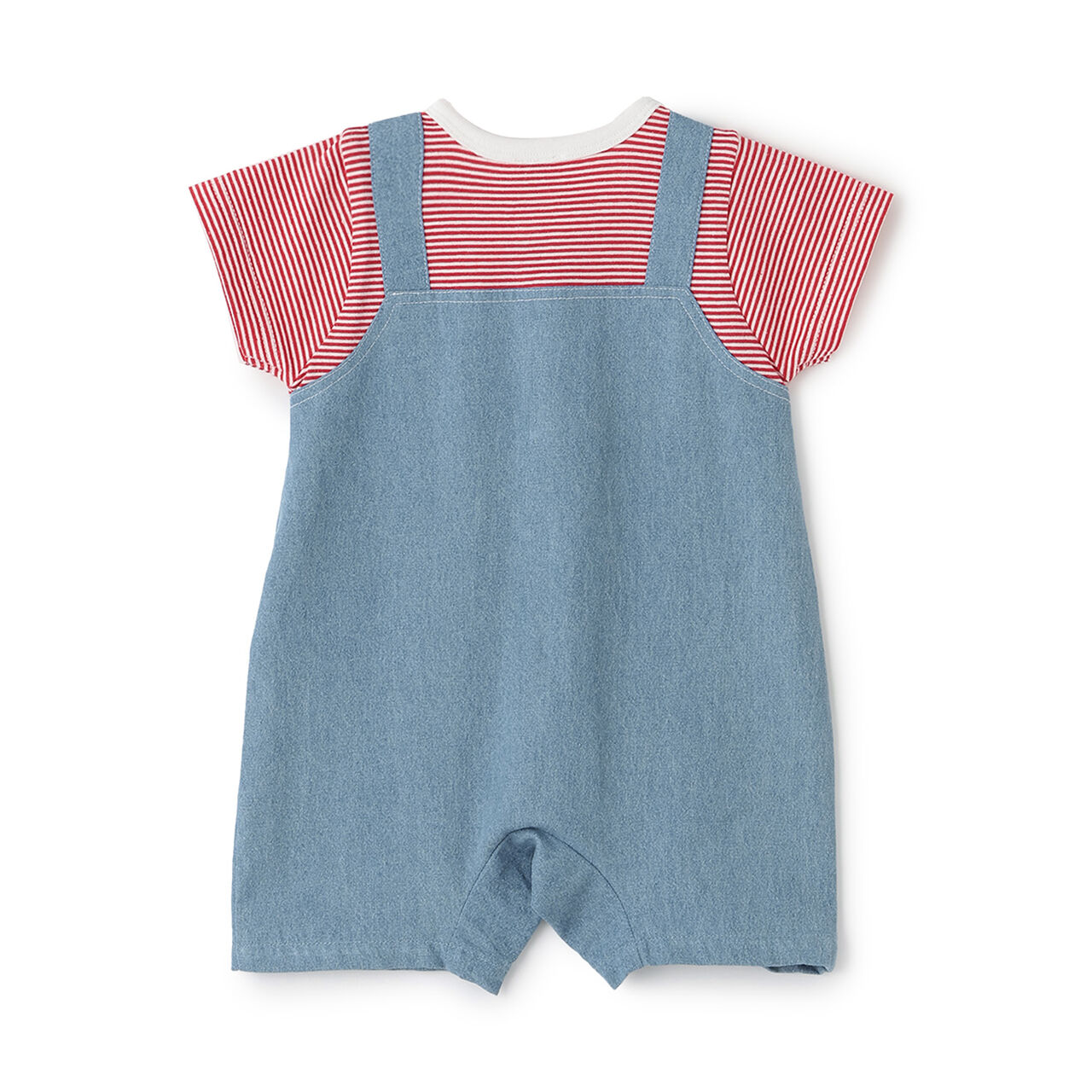 Overall Coveralls,Coral red, large image number 3