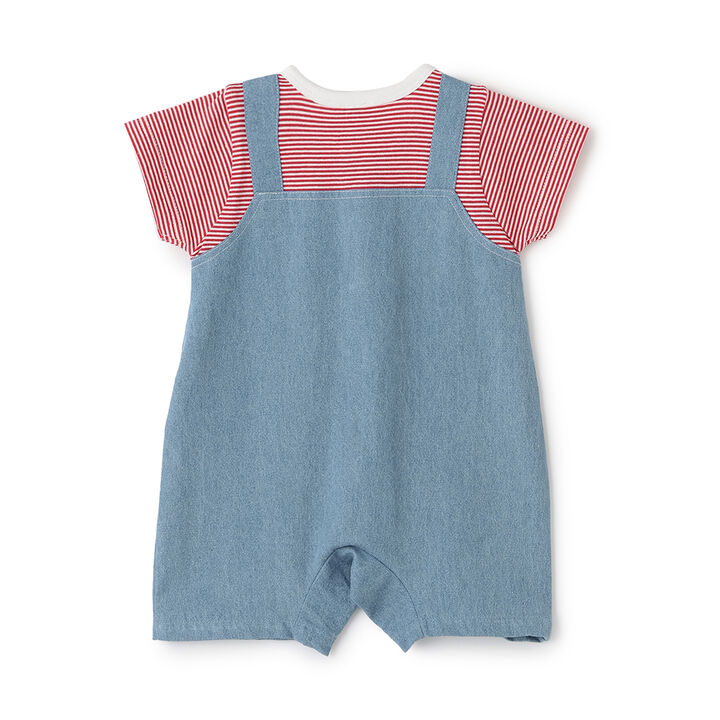 Overall Coveralls,Coral red, medium image number 3