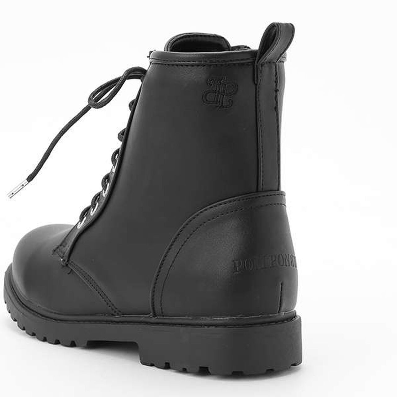 Lace-Up Boots,Black, large image number 7