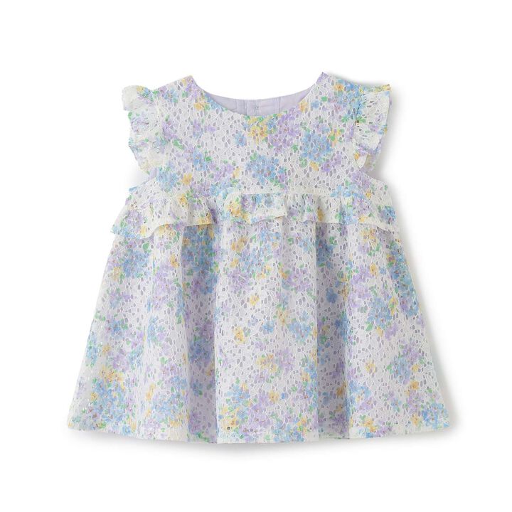 Floral Lace Tunic [Made in Japan],, medium