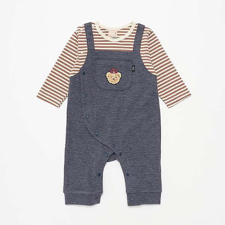 Salopette-Style Coverall,Beige, medium image number 8