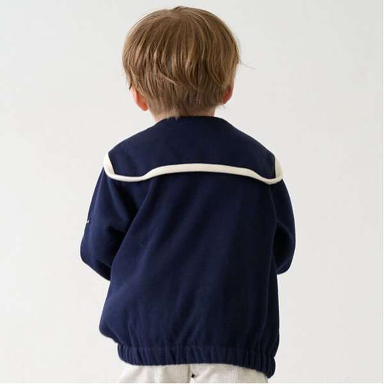 [Link] Sailor Cardigan,Smoke white, large image number 9