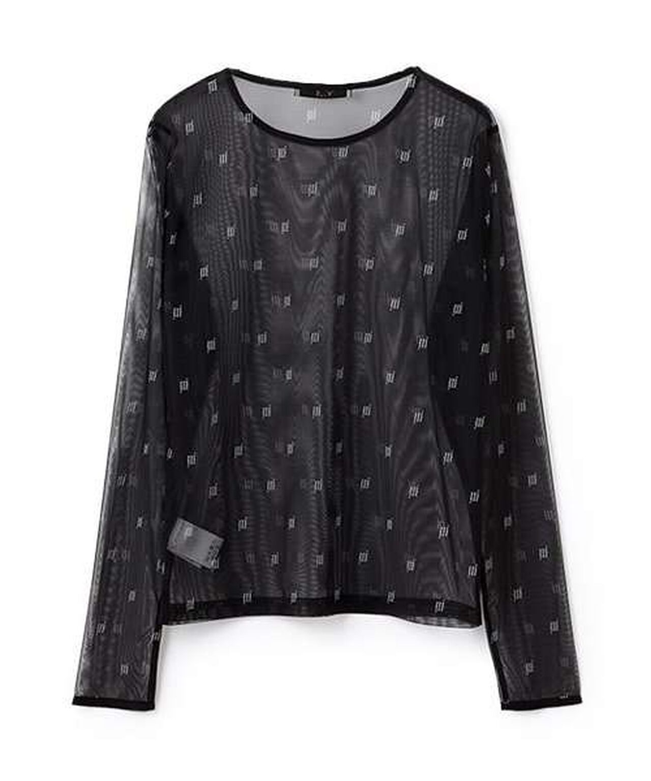 Monogram Sheer Inner Wear,Ivory, large image number 9