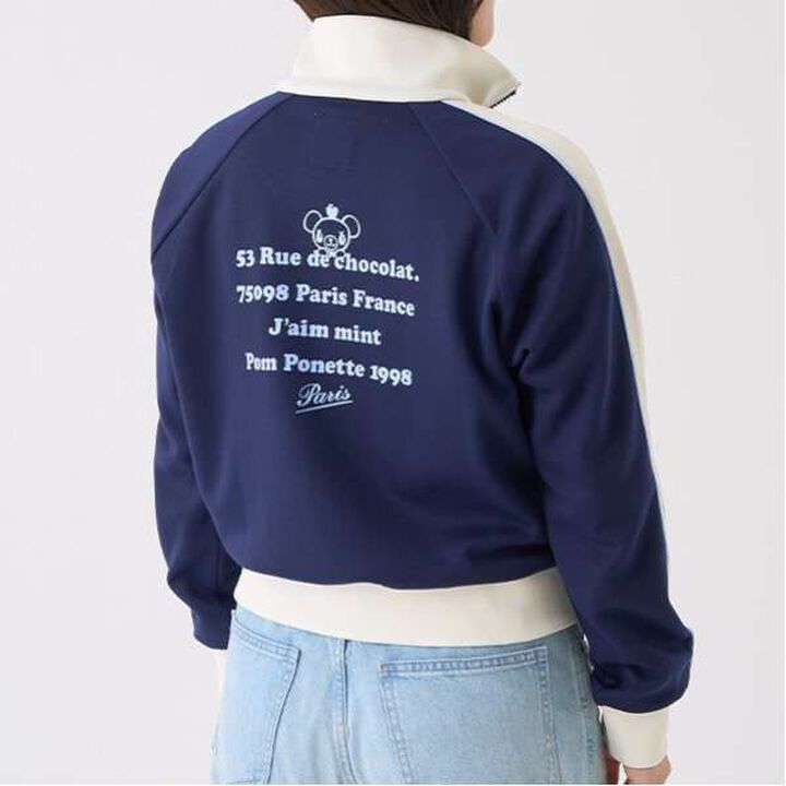 Mint-kun Track Jacket,Navy, medium image number 7