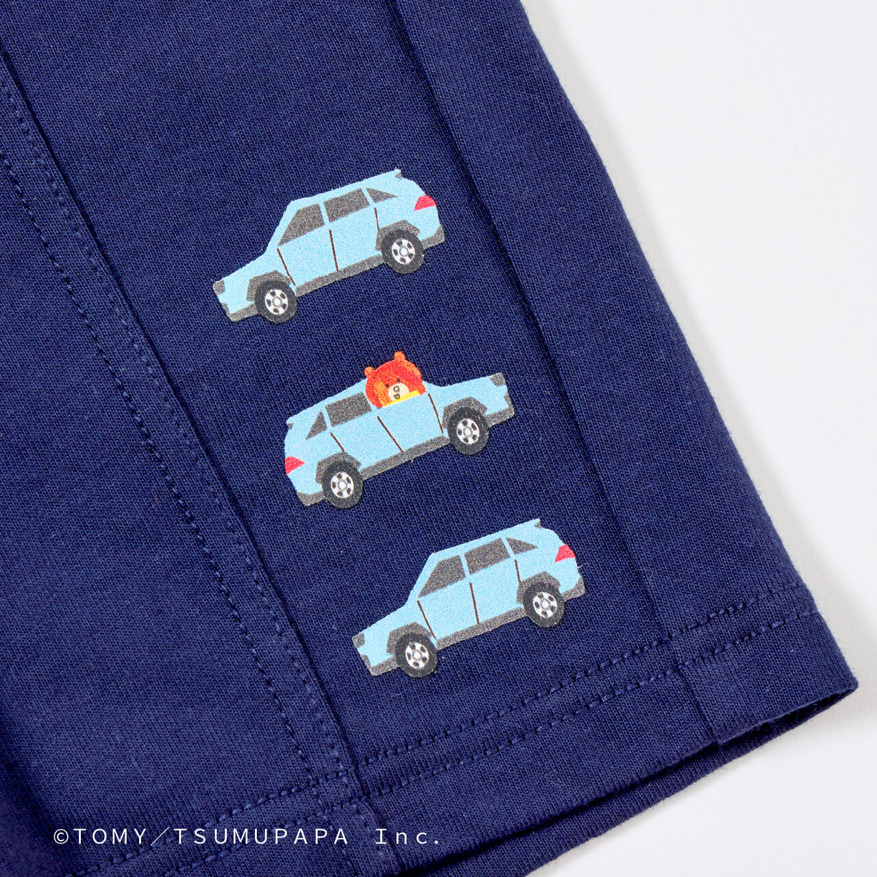 Tomica & Tom Half Pants,Orange, large image number 2