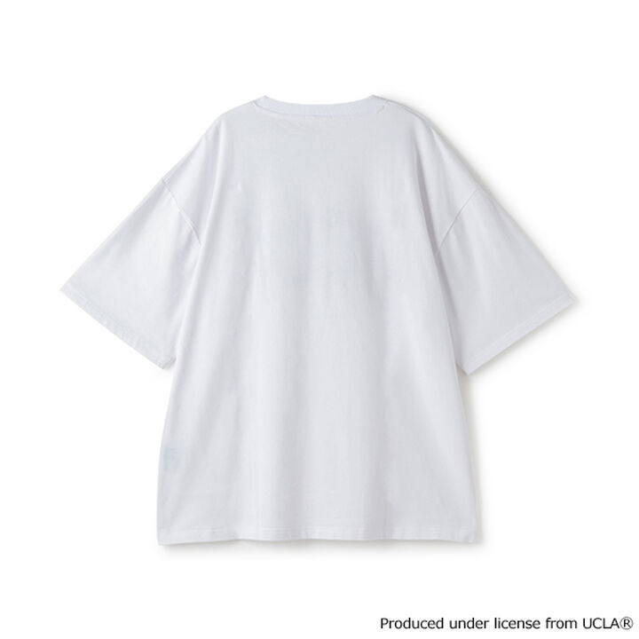 [Cool Touch] High Cool Cotton UCLA Short Sleeve T-Shirt,White, medium image number 1