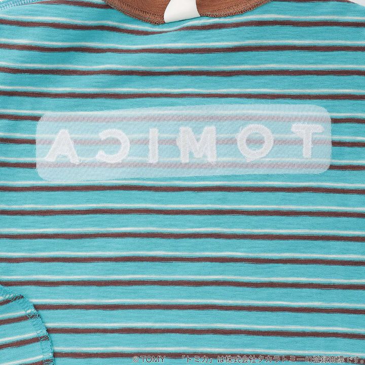 [TOMICA / Cool Touch] Multi-Stripe Short Sleeve T-Shirt,Orange, medium image number 15
