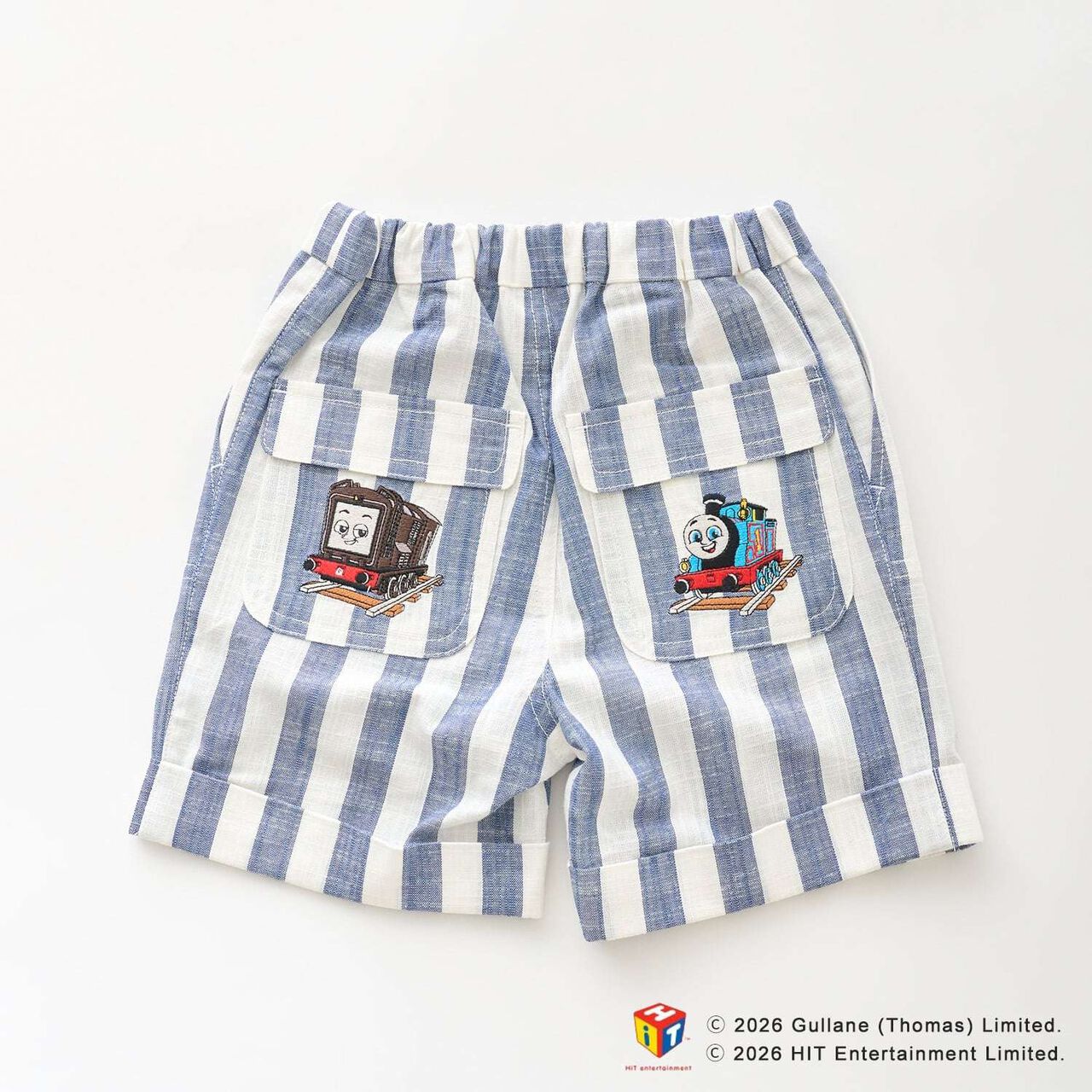 [Thomas the Tank Engine] Fabric Half Pants,Blue, large image number 12