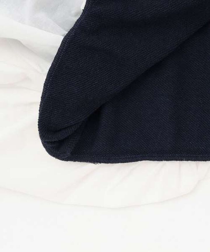 Layered Peplum Sweatshirt [Korean Fashion],Gray, medium image number 9