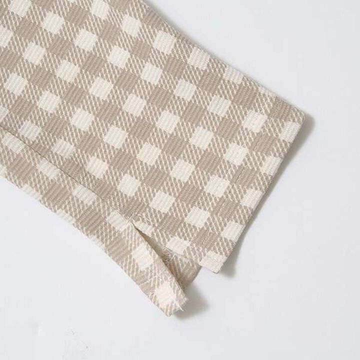 Tomo Pants Side Slit 7/8 Capri Pants,Beige, medium image number 19