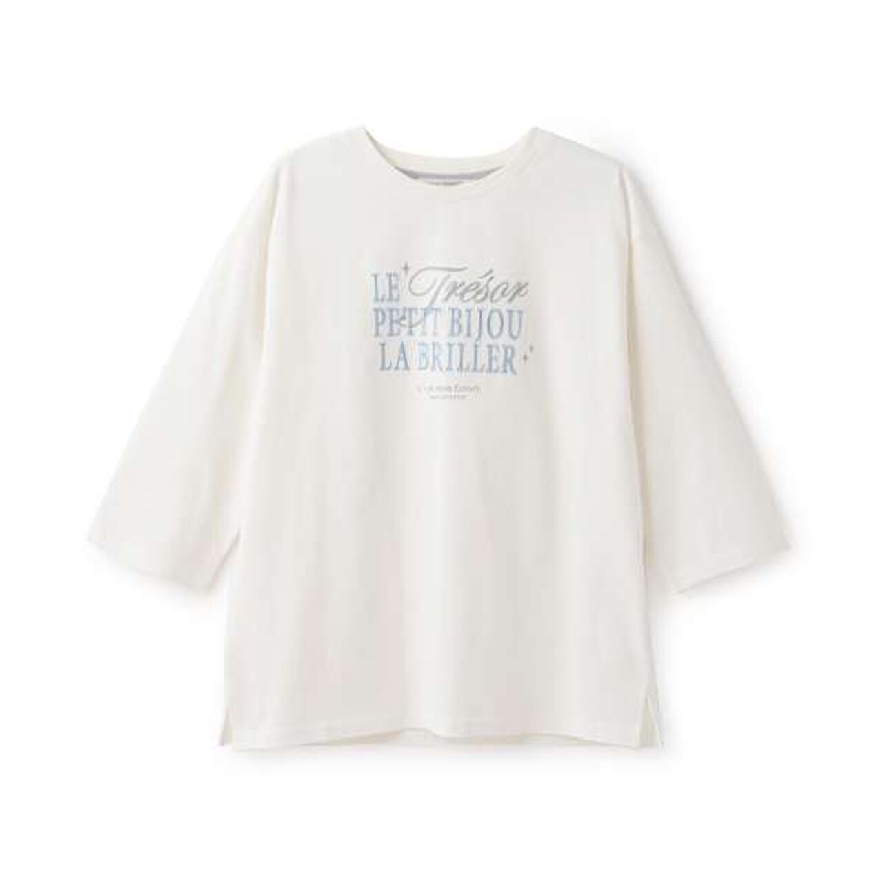 [GOOD PRICE] 6-Sleeve Logo T-Shirt,Cream, large image number 9