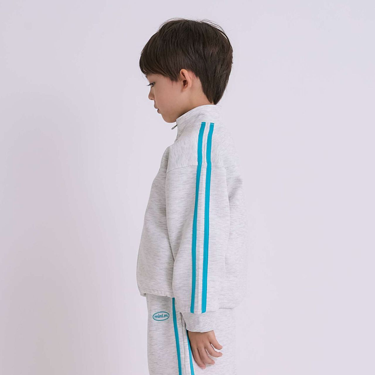 Anti-Stain Track Jacket / Cardboard,Lavender, large image number 2