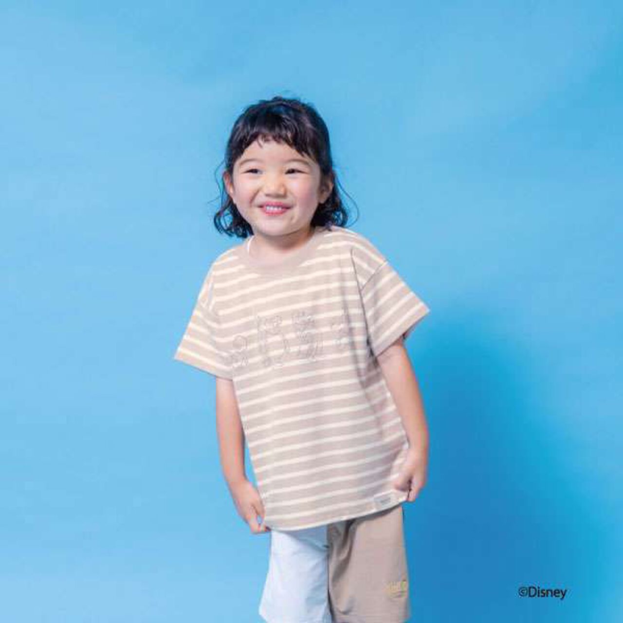 [Disney] Peter Pan / Bubble Print Short Sleeve T-Shirt,Blue, large image number 20