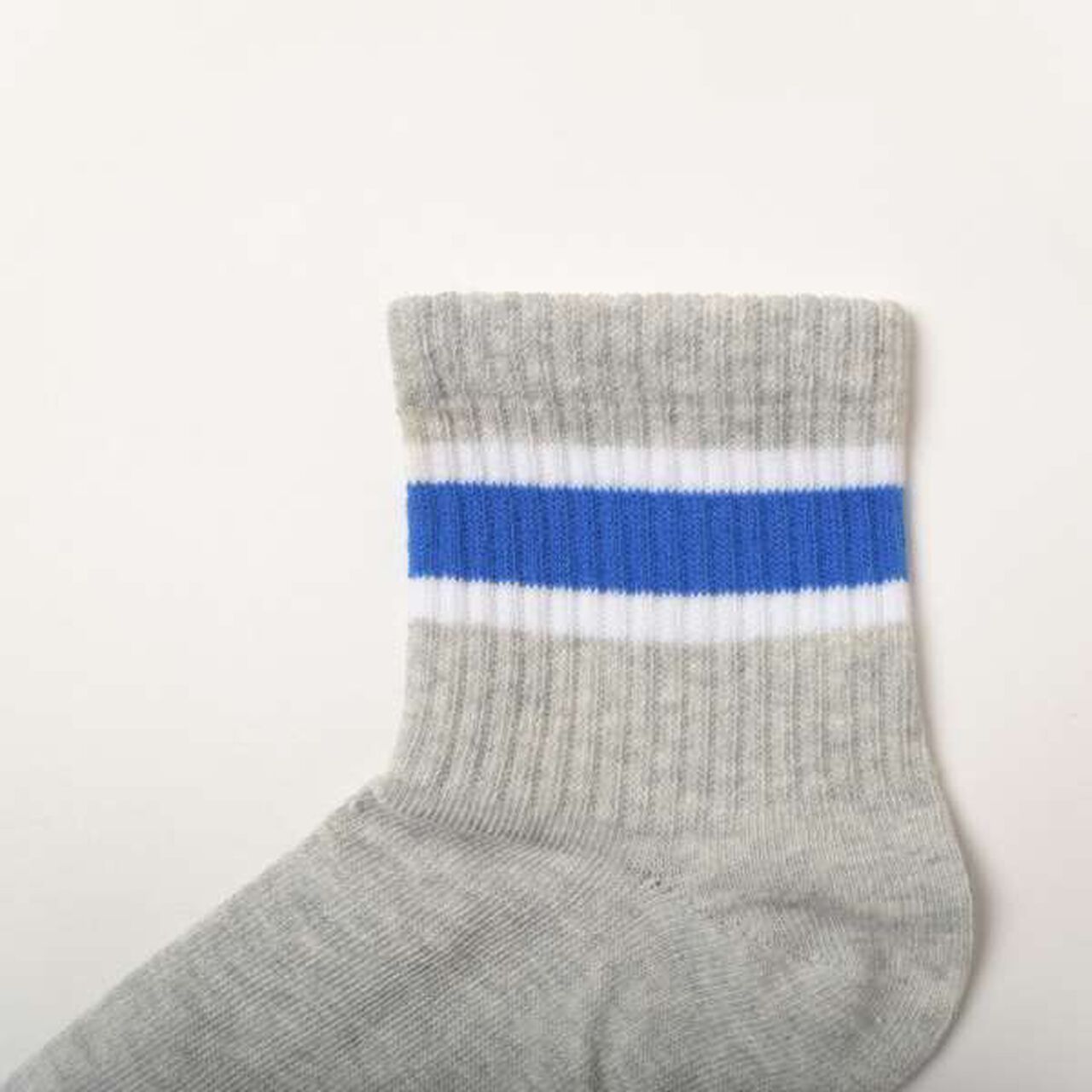 [Adult Size Available] Short Length Line Socks 3-Pair Set,Multi color, large image number 8
