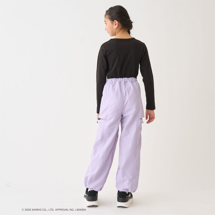 [Sanrio Characters] Ringer Long-Sleeve T-Shirt,Yellow, medium image number 7