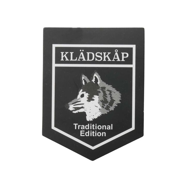 Wolf Embroidery Checkered Long-Sleeve Shirt,Yellow, medium image number 8