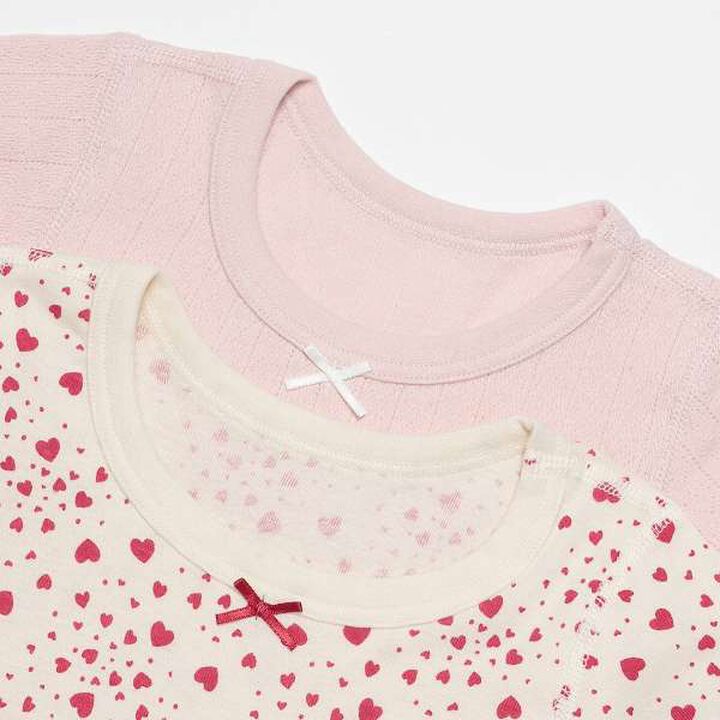 Organic Short Sleeve Undershirts 2-Pack,Pearl white, medium image number 6