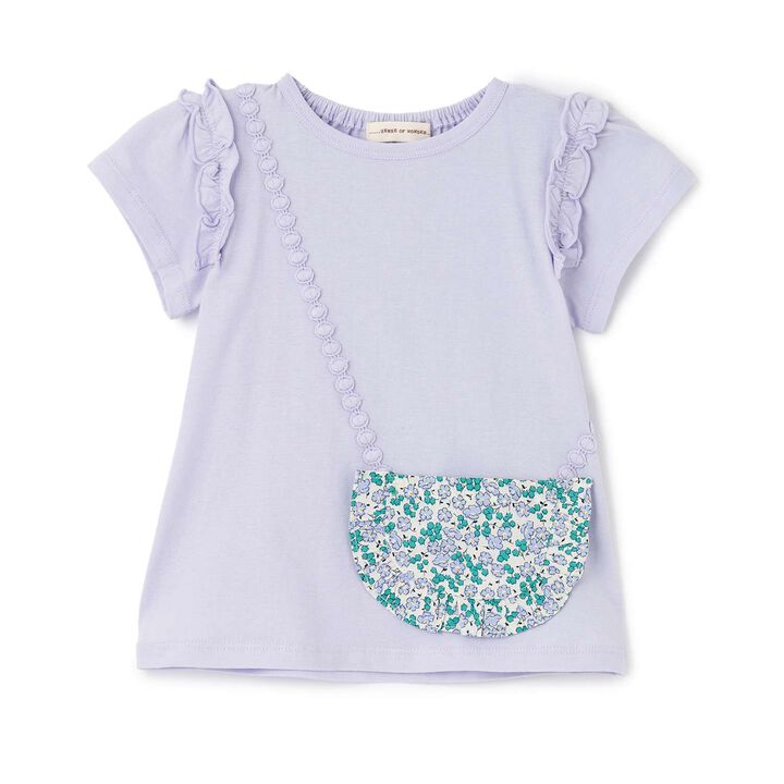 Short Sleeve T-Shirt with Small Shoulder Bag,, medium