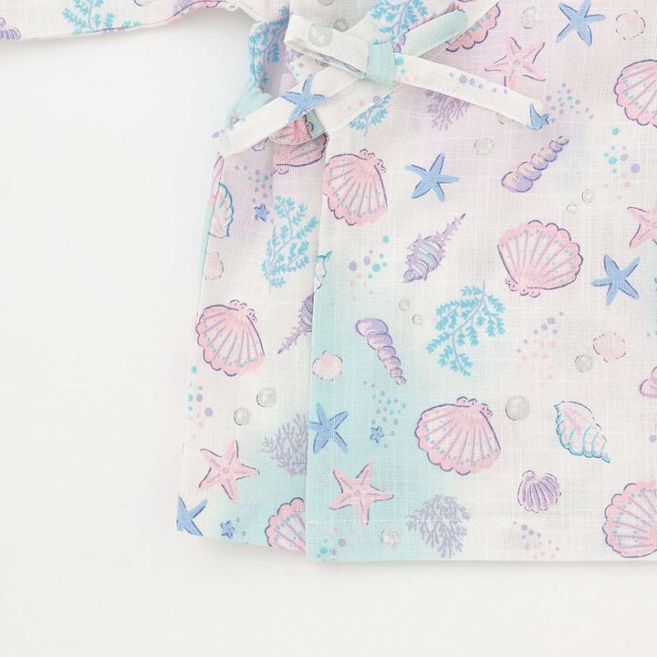 [Easy Wear] GIRLS Assorted Jinbei,Off white, medium image number 12