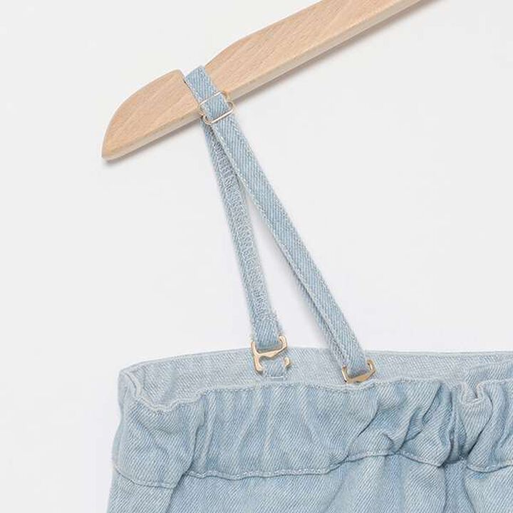 [LADIES] Denim Overall,Navy, medium image number 16