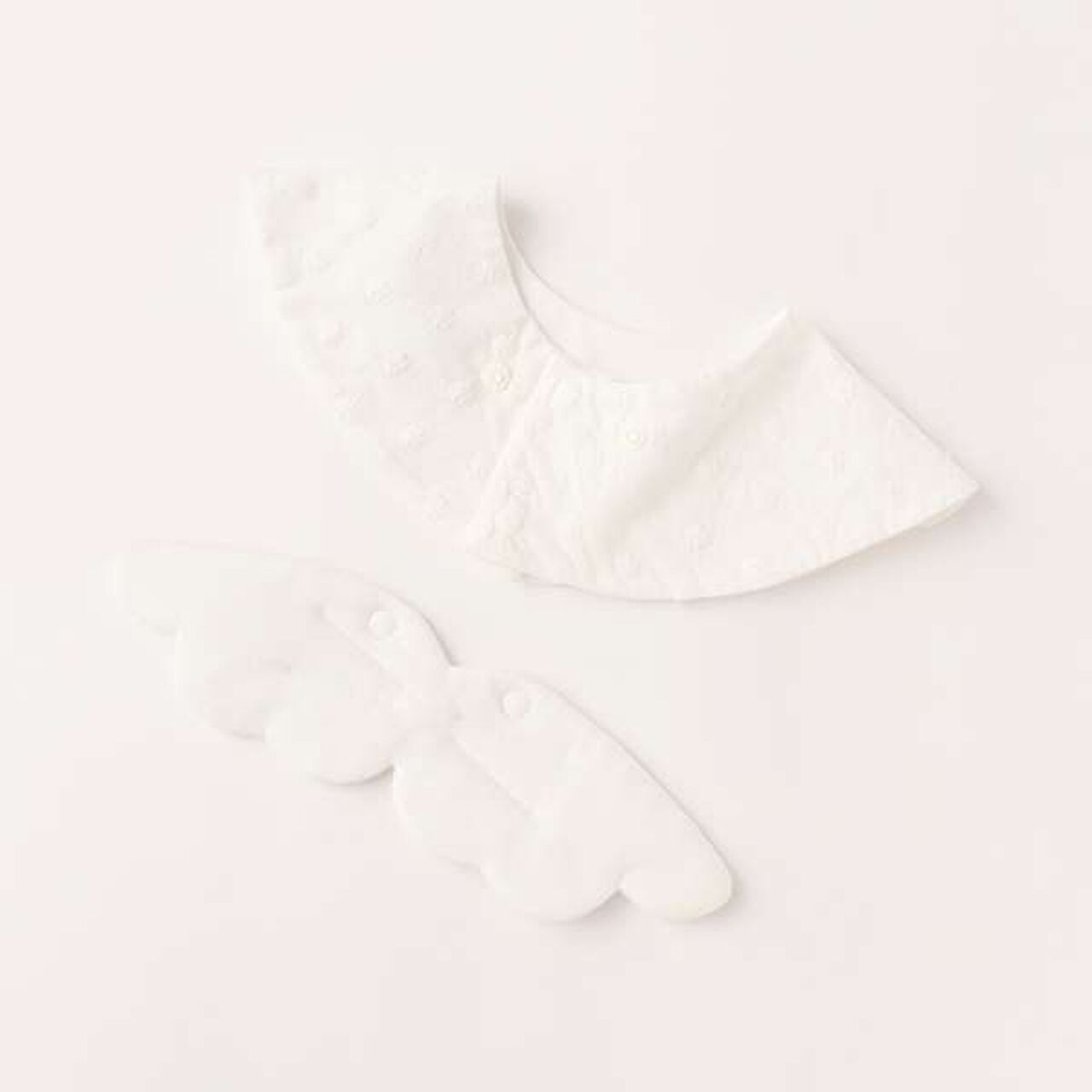 Angel Bib Hairband Candy Wrapping,Off white, large image number 5