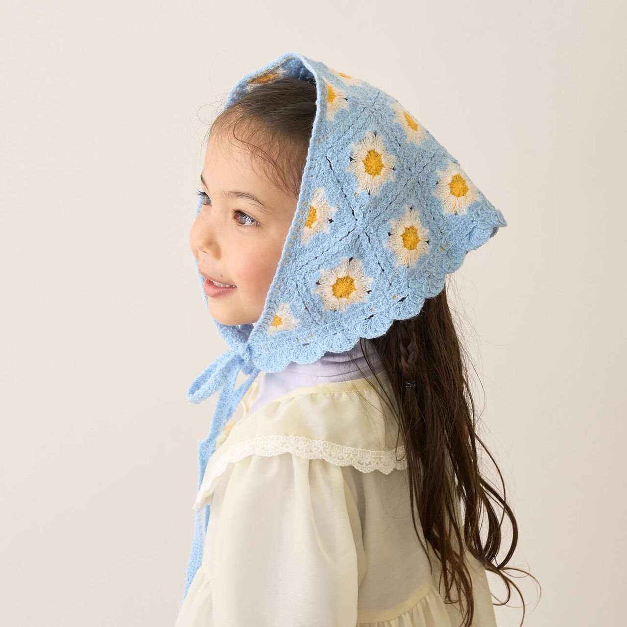 Assorted Black Crochet Babushka,Pink, large image number 19