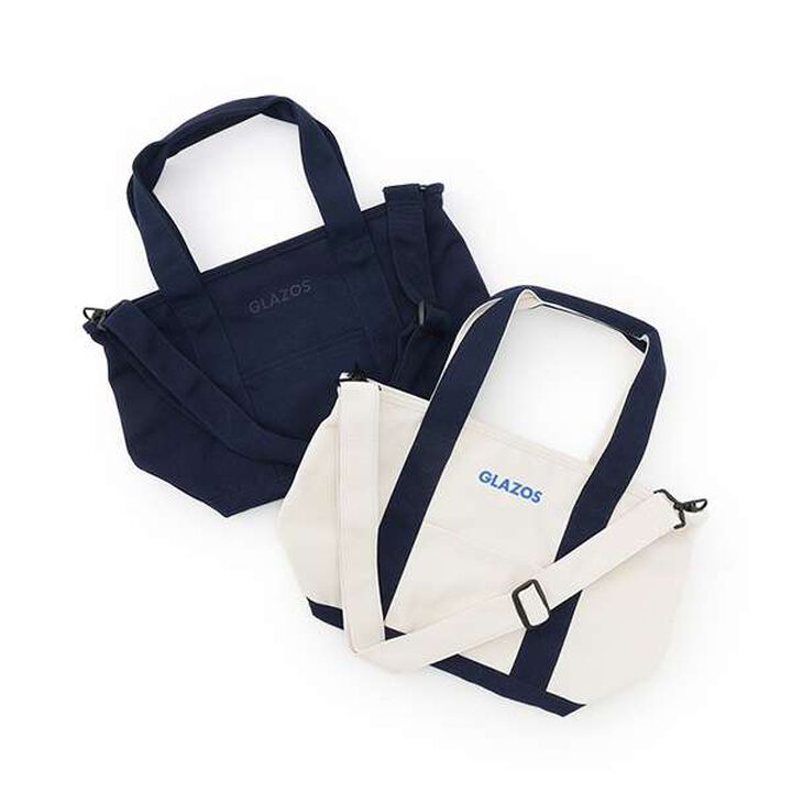 Small Canvas Tote Bag,Navy, medium image number 9