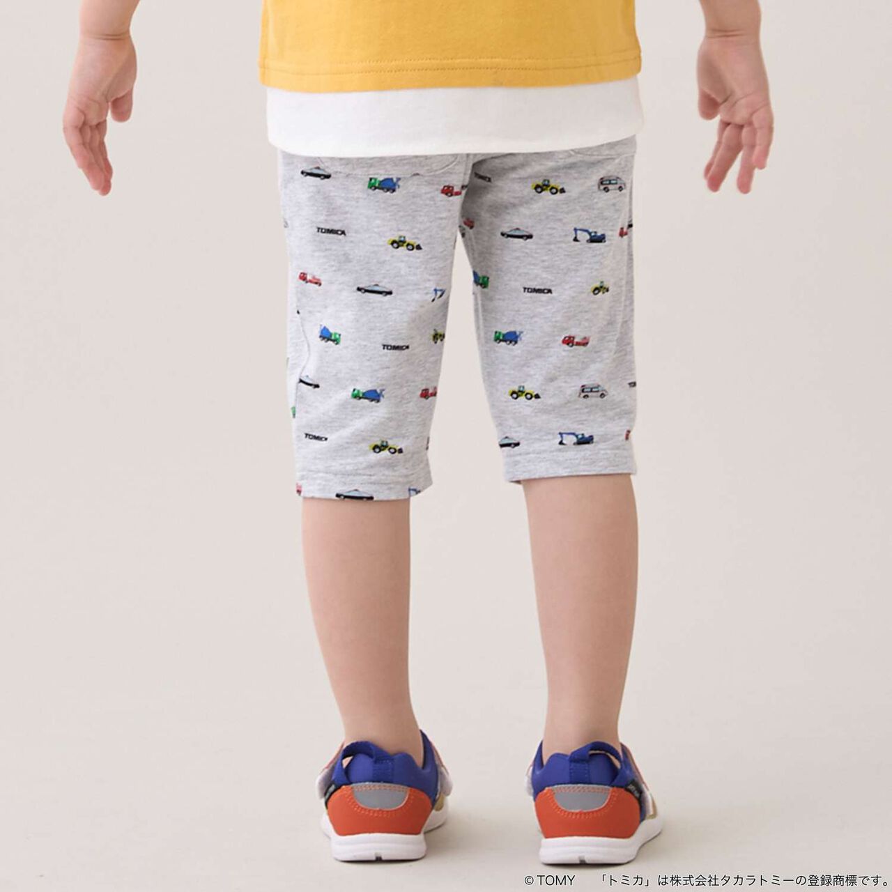 [TOMICA/Cool Touch] All-Over Pattern Leggings,Top gray, large image number 2