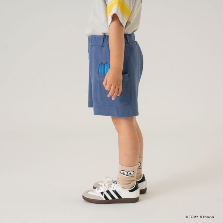 Gather! Plarails [Tomo Pants] Rails Jokers / 4-Length Pants,Moderate blue, medium image number 15