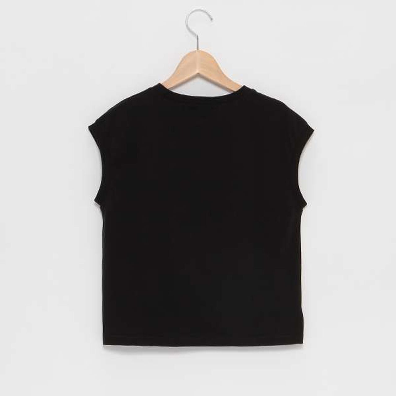 [Web Exclusive] Sparkling Jewel Ribbon T-Shirt,Black, large image number 1