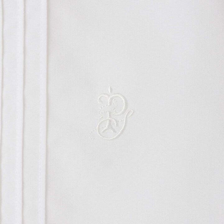 [Graduation Attire] [Wrinkle-Resistant] Round Collar Shirt,White, medium image number 3