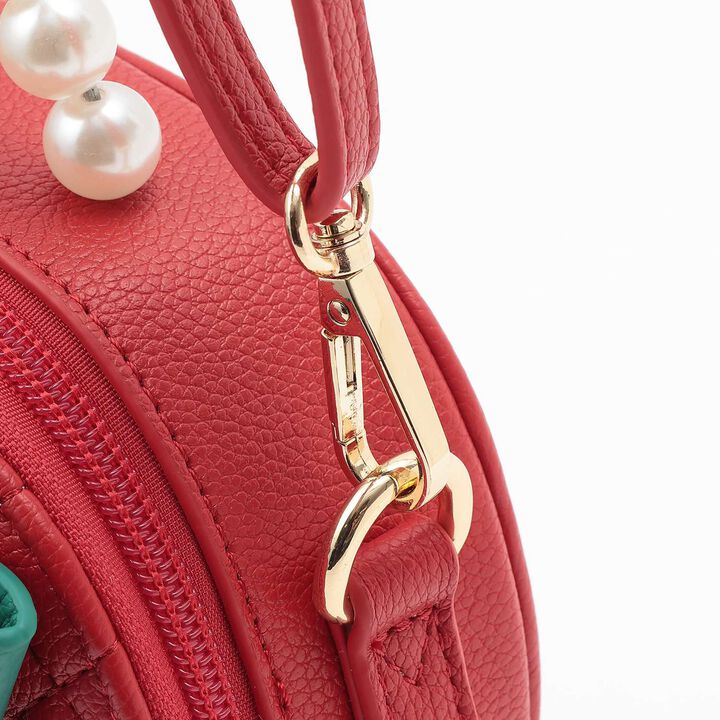 Strawberry Shoulder Bag,Red, medium image number 6