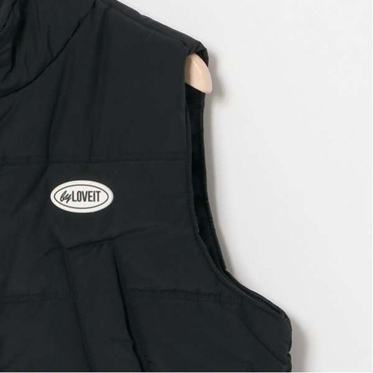 Short Padded Vest,Ivory, large image number 10