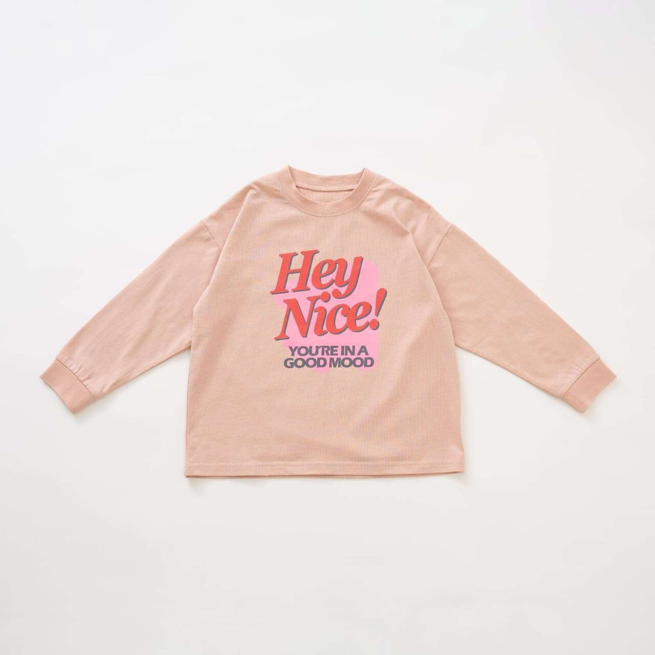 [Parent-Child Matching] [100% Cotton] [365D] Street Logo Long Sleeve T-Shirt,Cinnamon, large image number 5