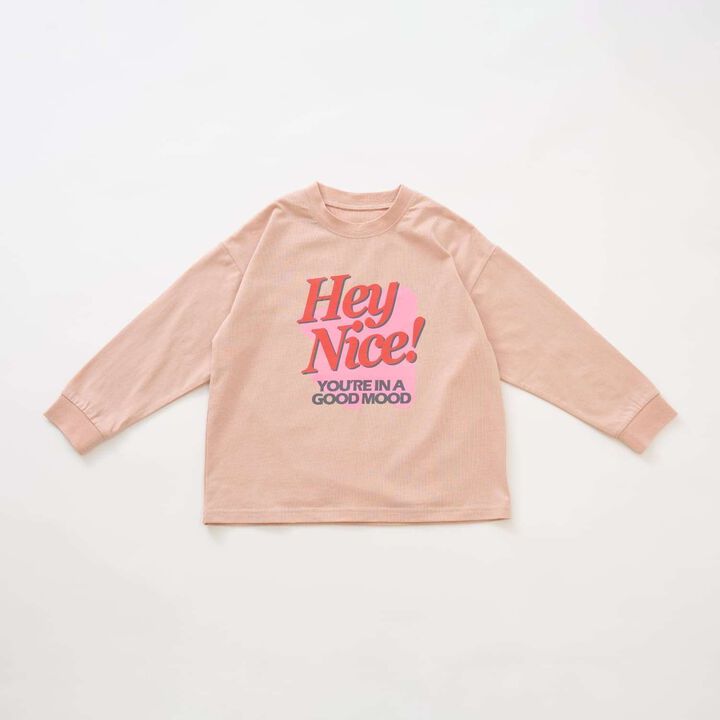[Parent-Child Matching] [100% Cotton] [365D] Street Logo Long Sleeve T-Shirt,Cinnamon, medium image number 5