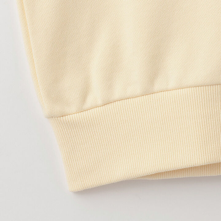 Lucky Sagara Embroidery Sweatshirt,Cream, medium image number 12