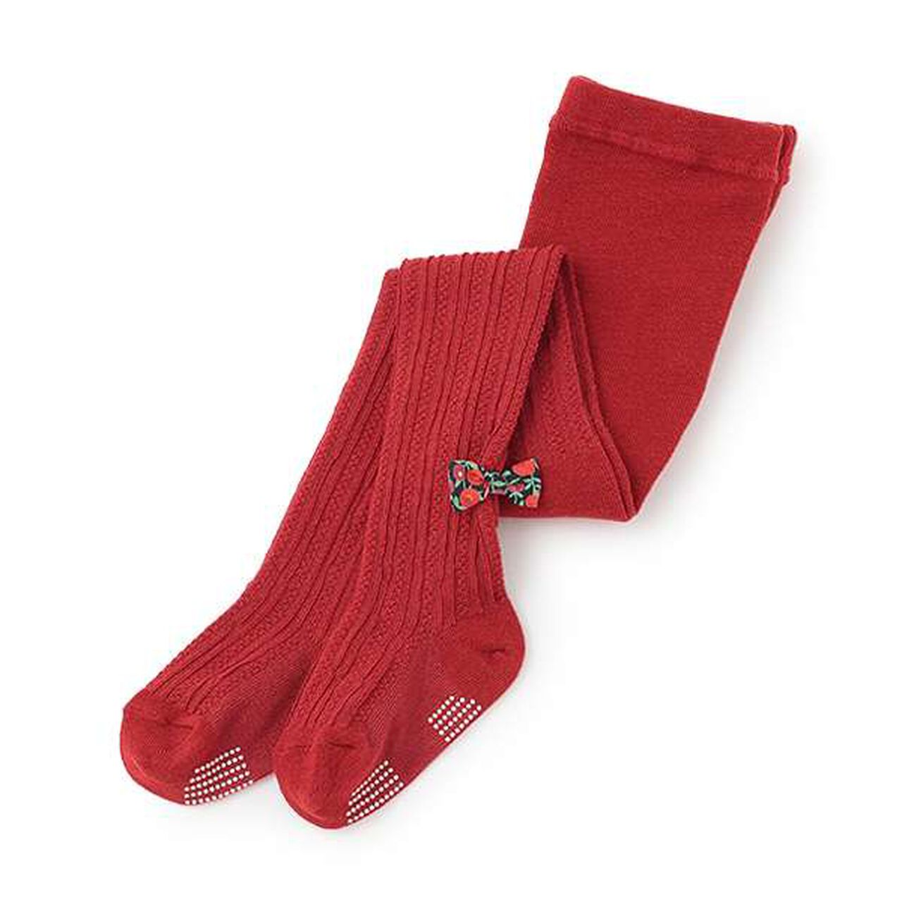 [Made in Japan] Liberty Ribbon Tights,Red, large image number 0