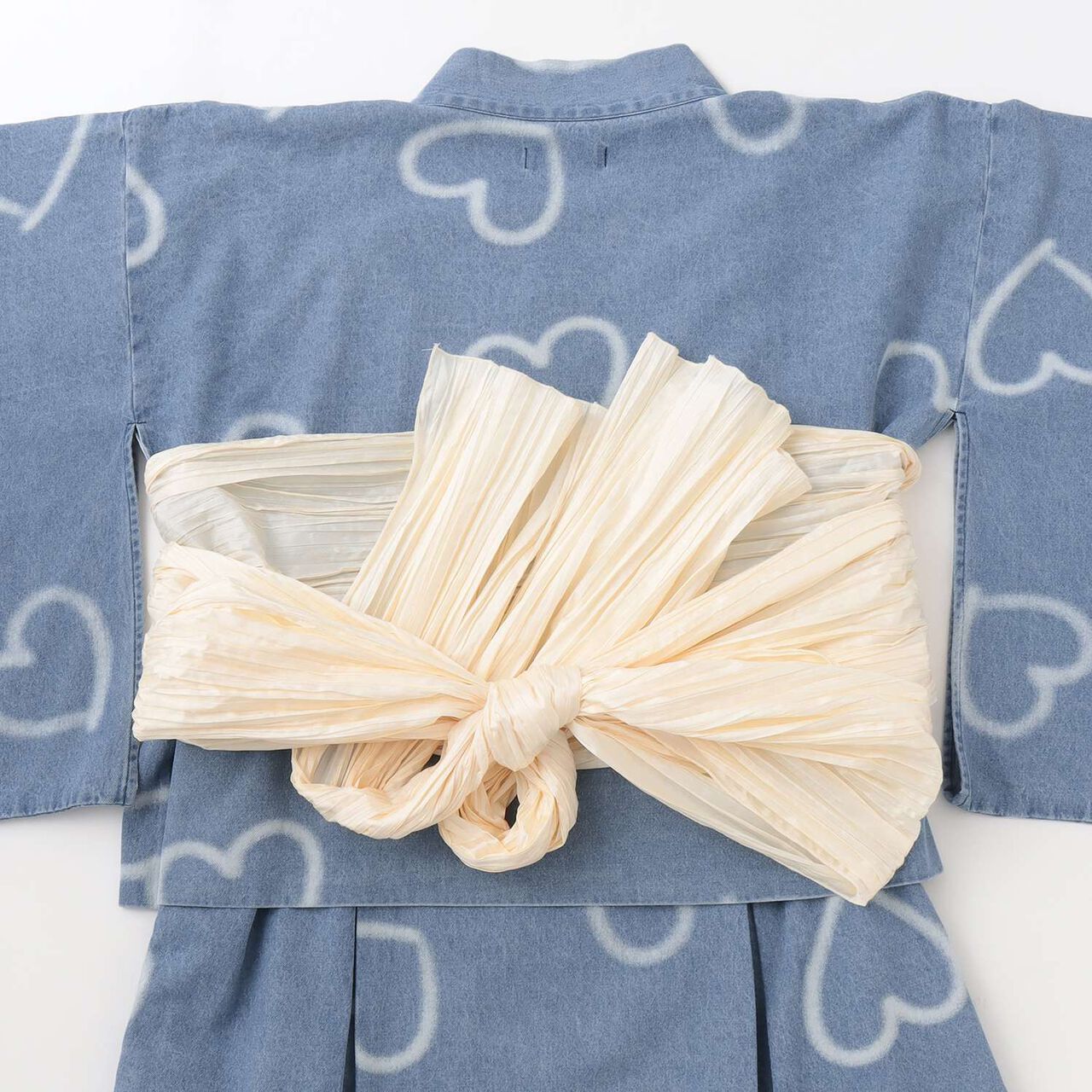 Denim Mini 2WAY Yukata,Navy, large image number 25