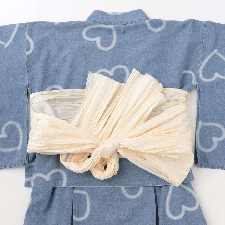 Denim Mini 2WAY Yukata,Navy, medium image number 25