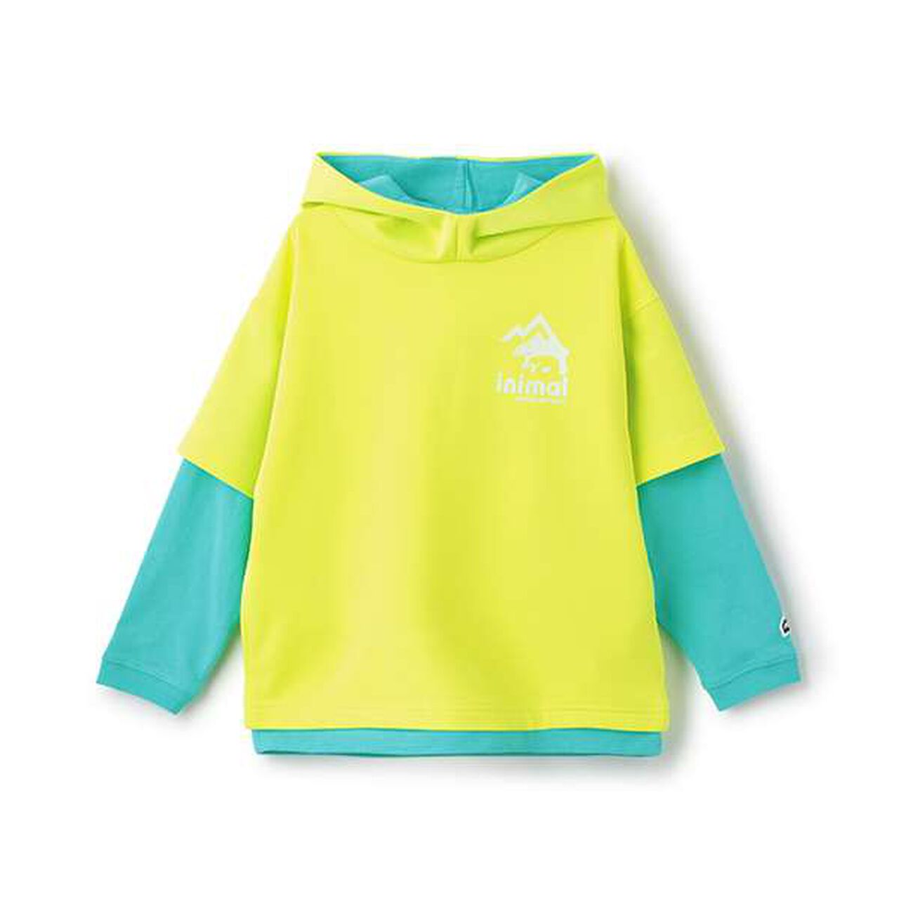 [Water-Repellent] Ponte Fake Layered T Parka,Blue, large image number 2