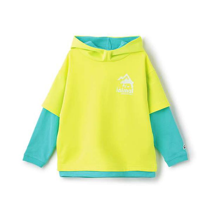 [Water-Repellent] Ponte Fake Layered T Parka,Blue, medium image number 2