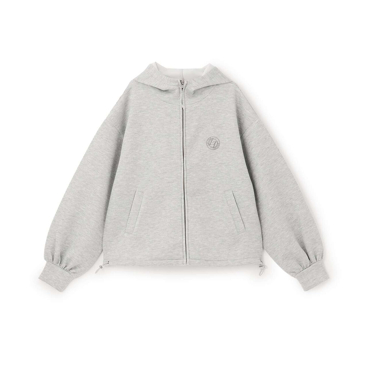 [Fuwakaru/Set Available] Lame Cardboard Loose Parka,Gray, large image number 5