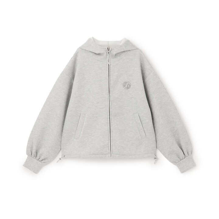 [Fuwakaru/Set Available] Lame Cardboard Loose Parka,Gray, medium image number 5