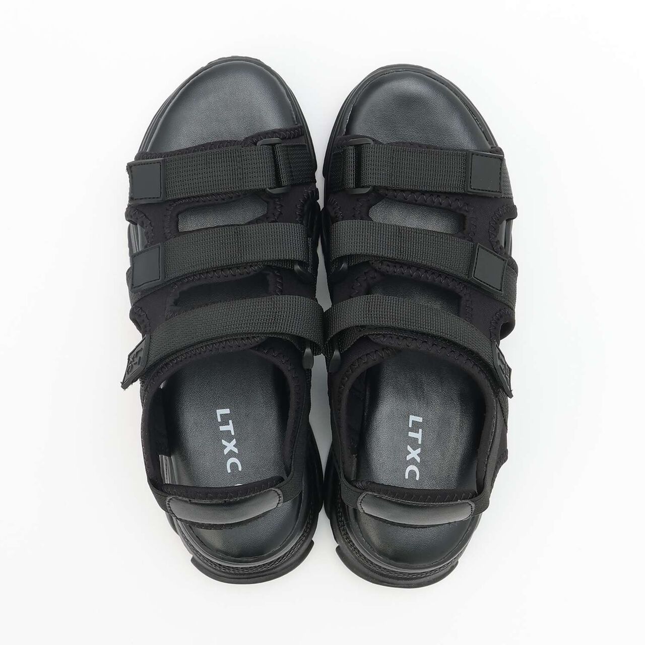 [LTXC] Three-Strap Belt Sandals,Off white, large image number 7