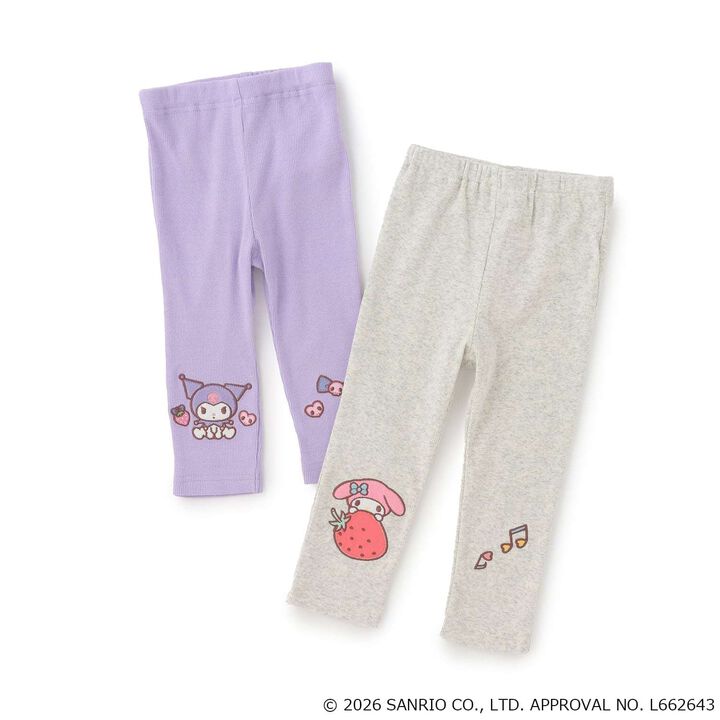 My Melody / Kuromi Leggings,Light gray, medium image number 8